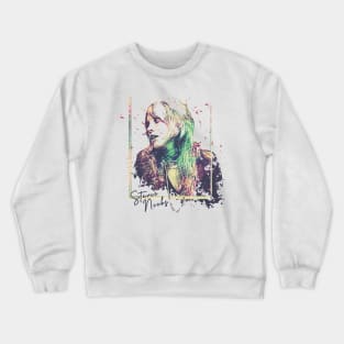 Stevie Nicks The Broken Frame Retro Fan Art Crewneck Sweatshirt